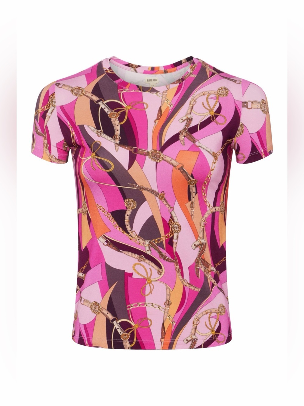 Ressi Swirl Print T-Shirt
L'AGENCE NWT